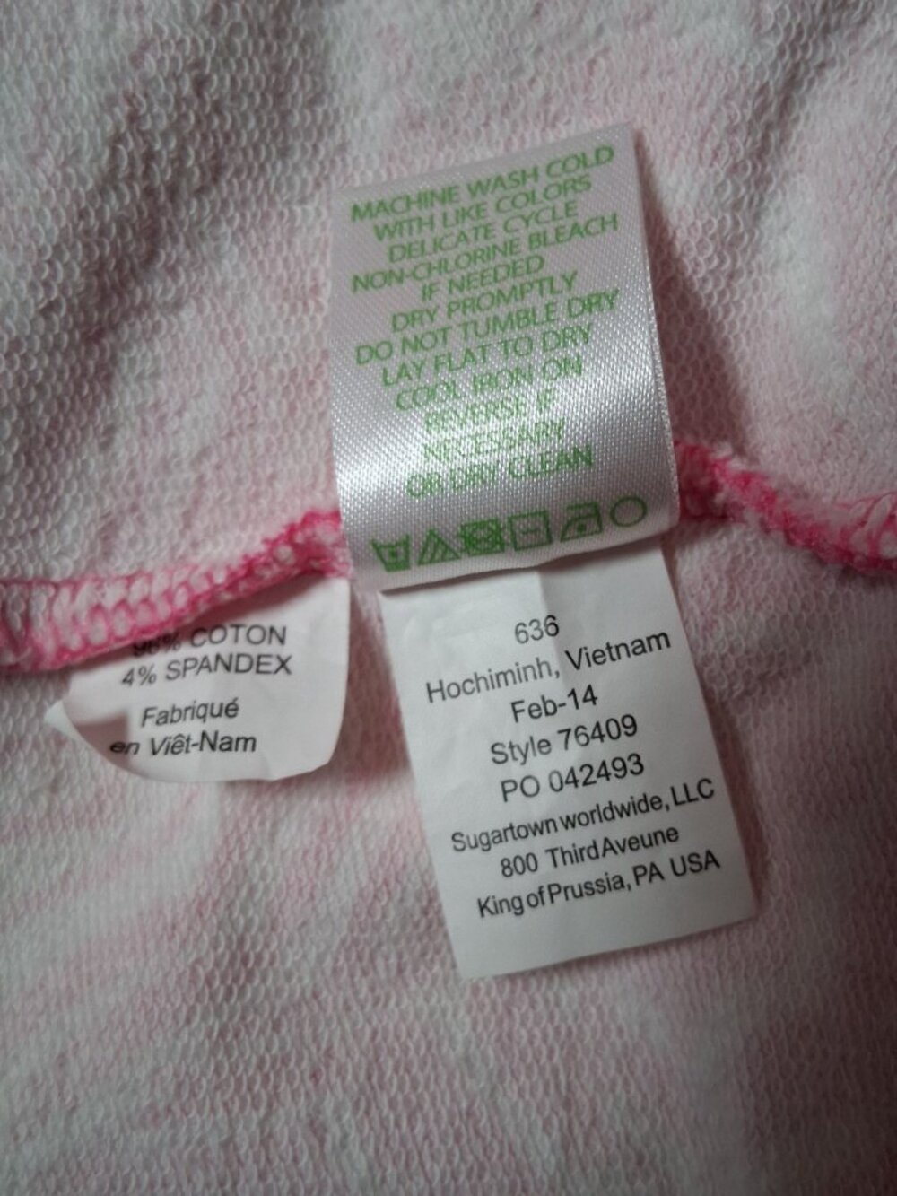 Lilly Pulitzer Dress Small Oh Cabana Boy French Terry Beach Coastal Pink - Picture 9 of 9